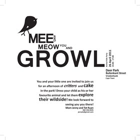 Typography Designs: Invitation